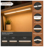 LED Unterbauleuchte Lichtleiste 4W 3000K Warmweiß erweiterbar – Bild 2