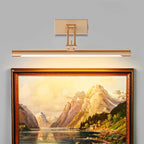 LED Spiegelleuchte Gold 8W 40cm – Bilderleuchte 700lm – Bild 9