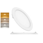 Ultraslim LED Einbaustrahler 18W Weiß Ø229mm 3CCT 1760lm