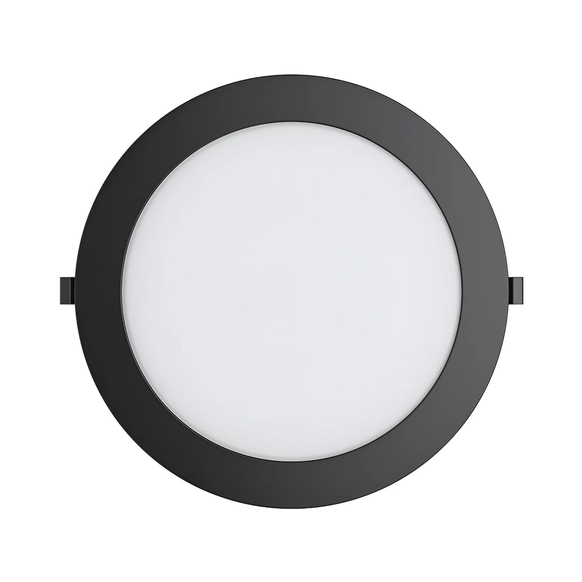 LED Panel Einbaustrahler 18W Dimmbar 3CCT Schwarz – Ø205 mm ultraflach 26 mm – Bild 4