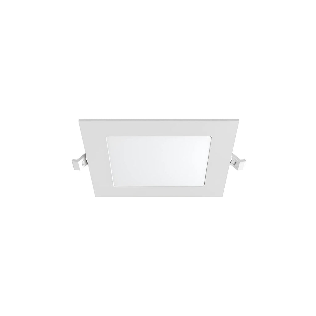 LED Panel 6W 230V 3CCT Eckig Ultraflach IP40 LED Einbauleuchte 470 Lumen Weiß – Bild 1