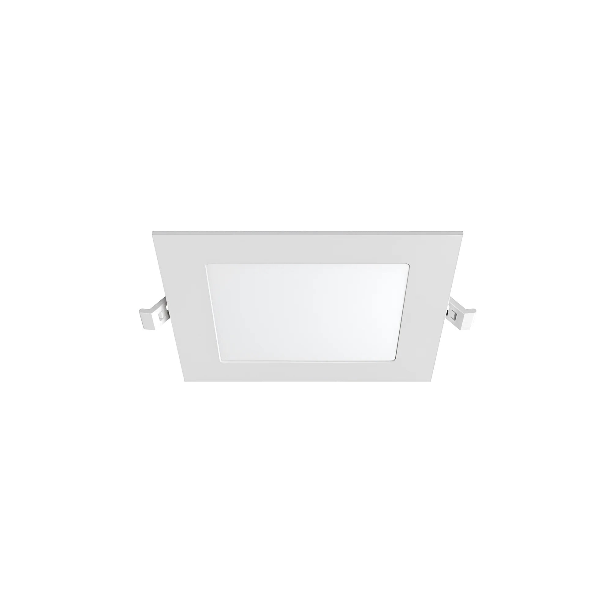 LED Panel 6W 230V 3CCT Eckig Ultraflach IP40 LED Einbauleuchte 470 Lumen Weiß – Bild 1
