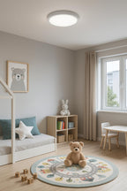 LED Deckenlampe 24W Rund – Flache Deckenleuchte für Wohnzimmer, Flur