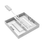 LED-Aufbauleuchte eckig 12 W 6500 K Kaltweiß – Bild 4