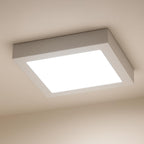 LED Deckenleuchte 24W 6500K 27x27cm flach | Purplelights
