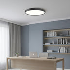 LED-Deckenleuchte rund 20 W Ø230 mm 5 Lichtfarben, Schwarz – Bild 2