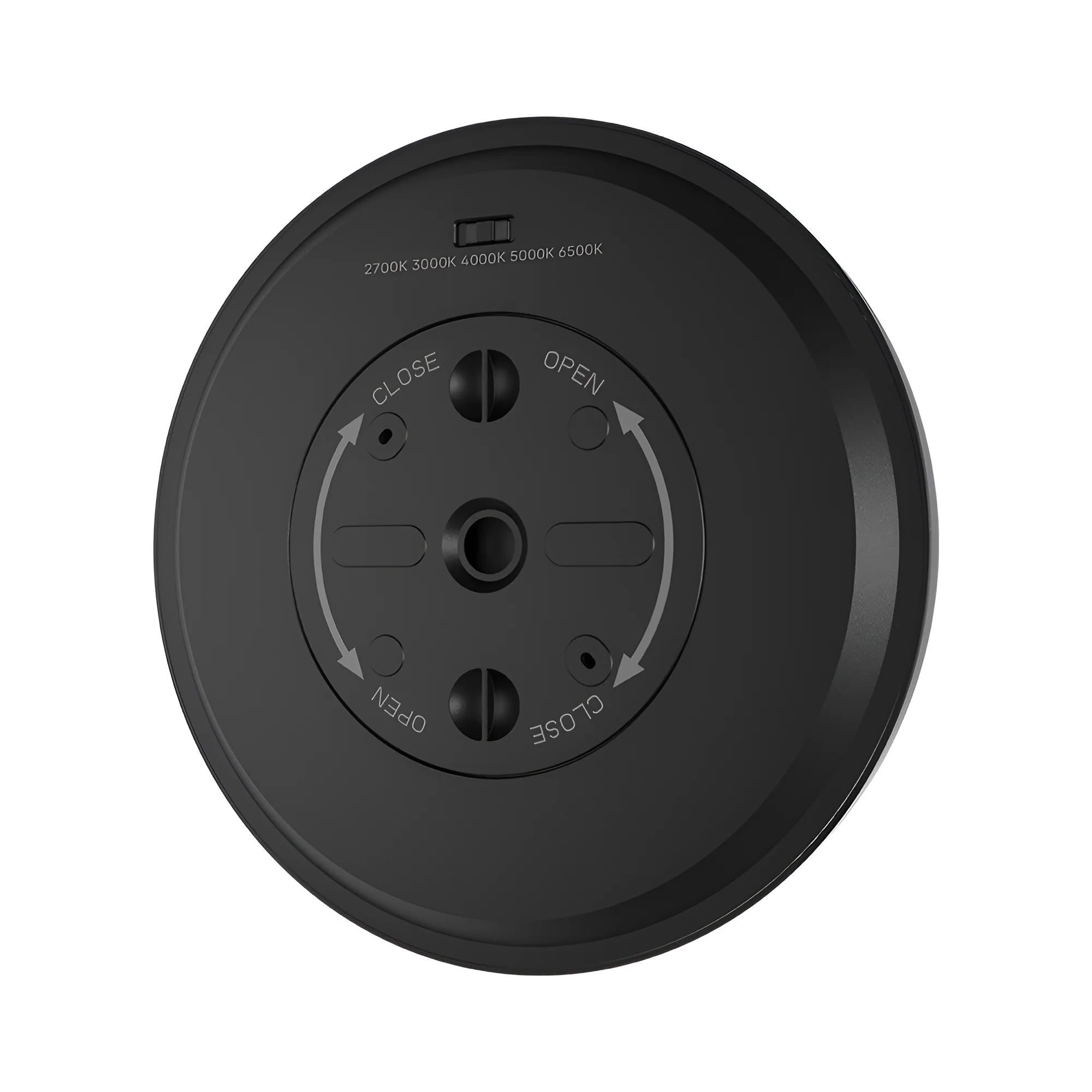 LED-Deckenleuchte rund 20 W Ø230 mm 5 Lichtfarben, Schwarz – Bild 4