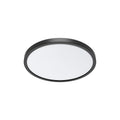LED-Deckenleuchte rund 25 W Ø300 mm 5 Lichtfarben, Schwarz