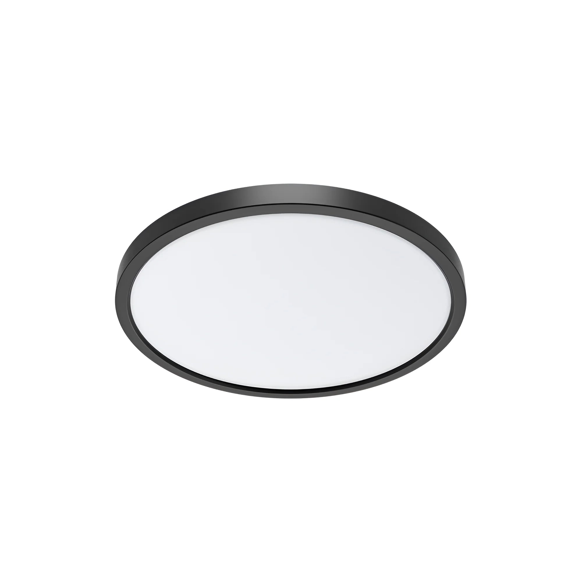 LED-Deckenleuchte rund 25 W Ø300 mm 5 Lichtfarben, Schwarz