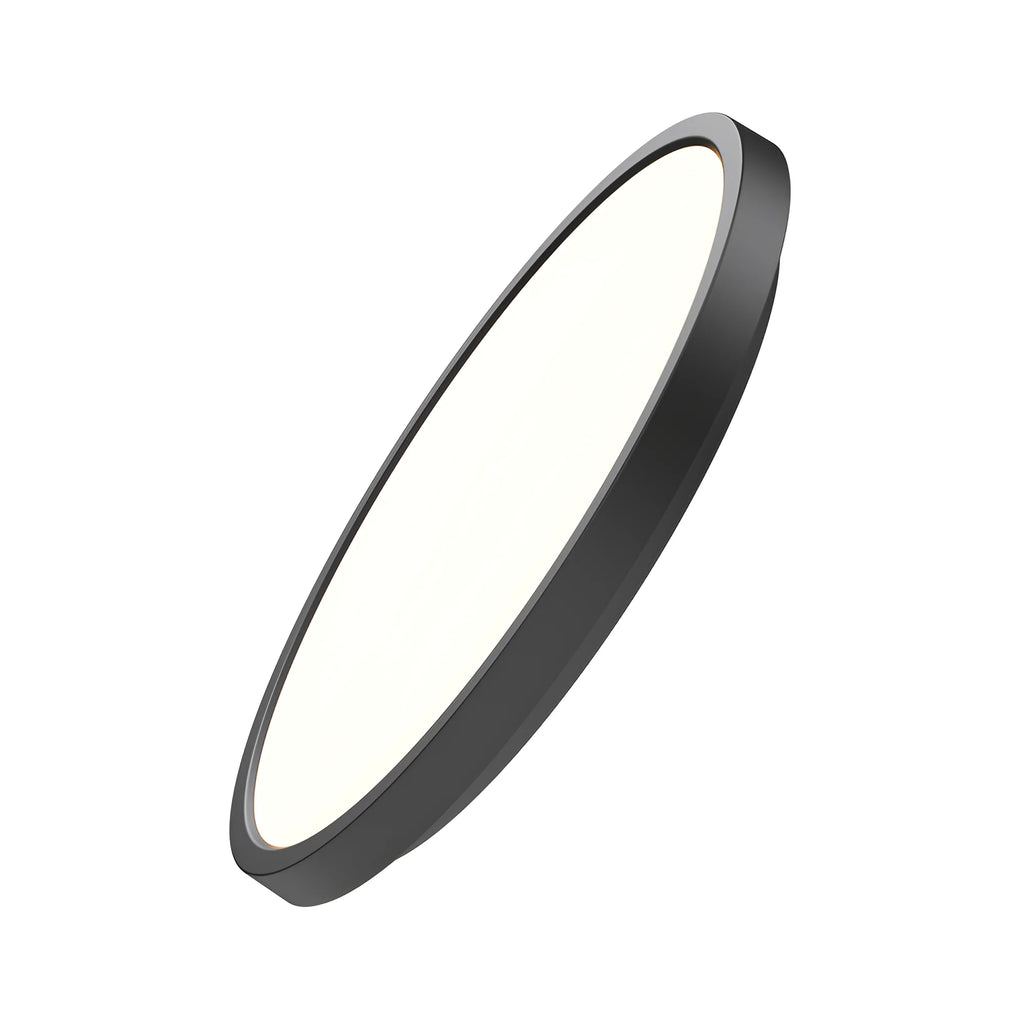 LED-Deckenleuchte rund 25 W Ø300 mm 5 Lichtfarben, Schwarz – Bild 3
