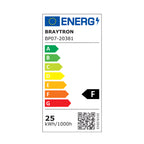 LED-Deckenleuchte rund 25 W Ø300 mm 5 Lichtfarben, Schwarz – Bild 7