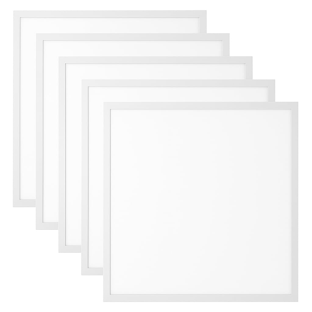 5er Pack LED Panel 62x62 cm für Rasterdecken | PurpleLights