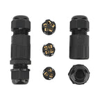 Braytron Kabelverbinder-Muffe 3-polig IP67 wasserdicht – Ø25 mm – Maßzeichnung