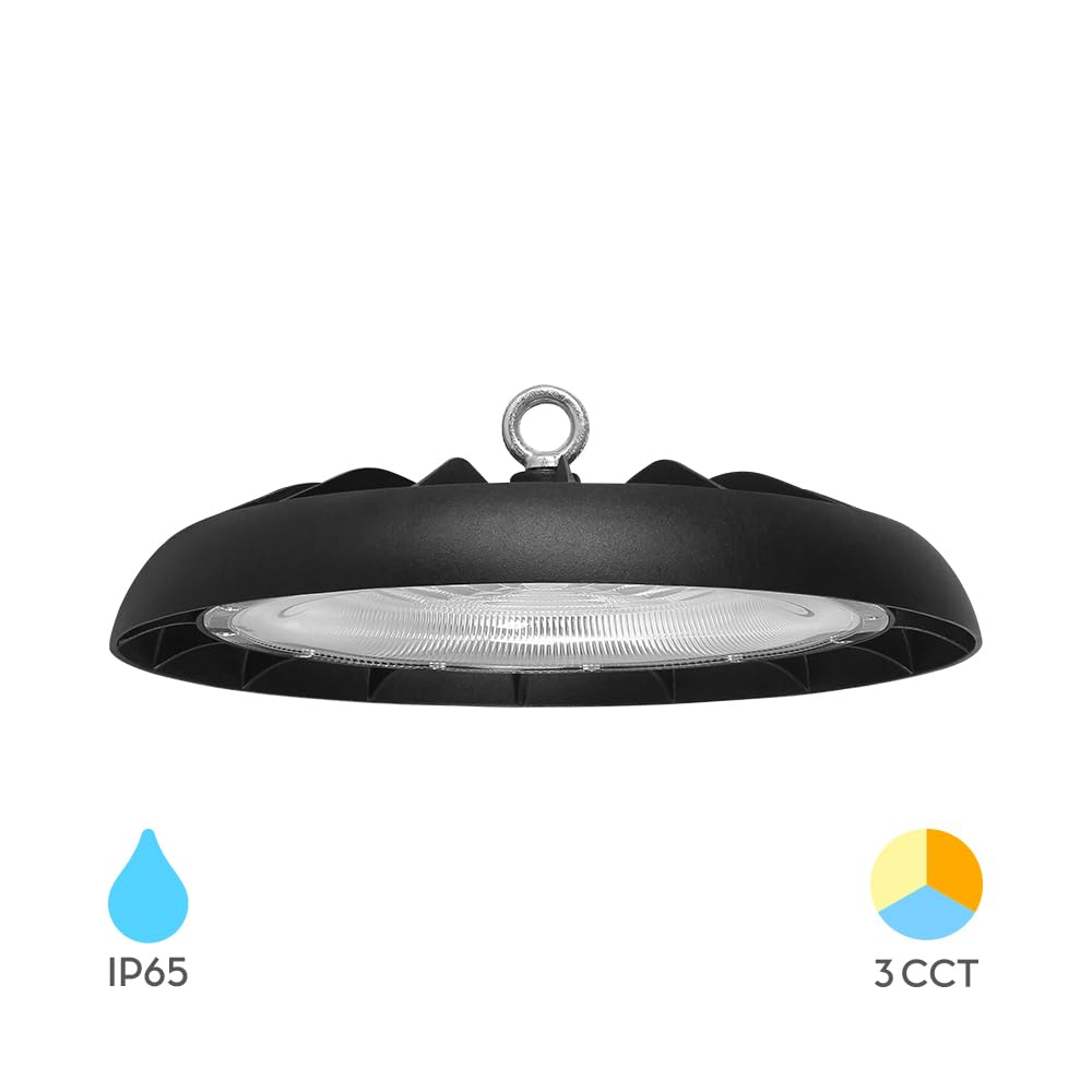 LED Hallenstrahler High Bay UFO 200W 26000lm IP65 3CCT