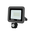 LED Strahler mit Bewegungsmelder Außen Garage Garten superhell Lampe 30W IP54 3000K – Bild 1
