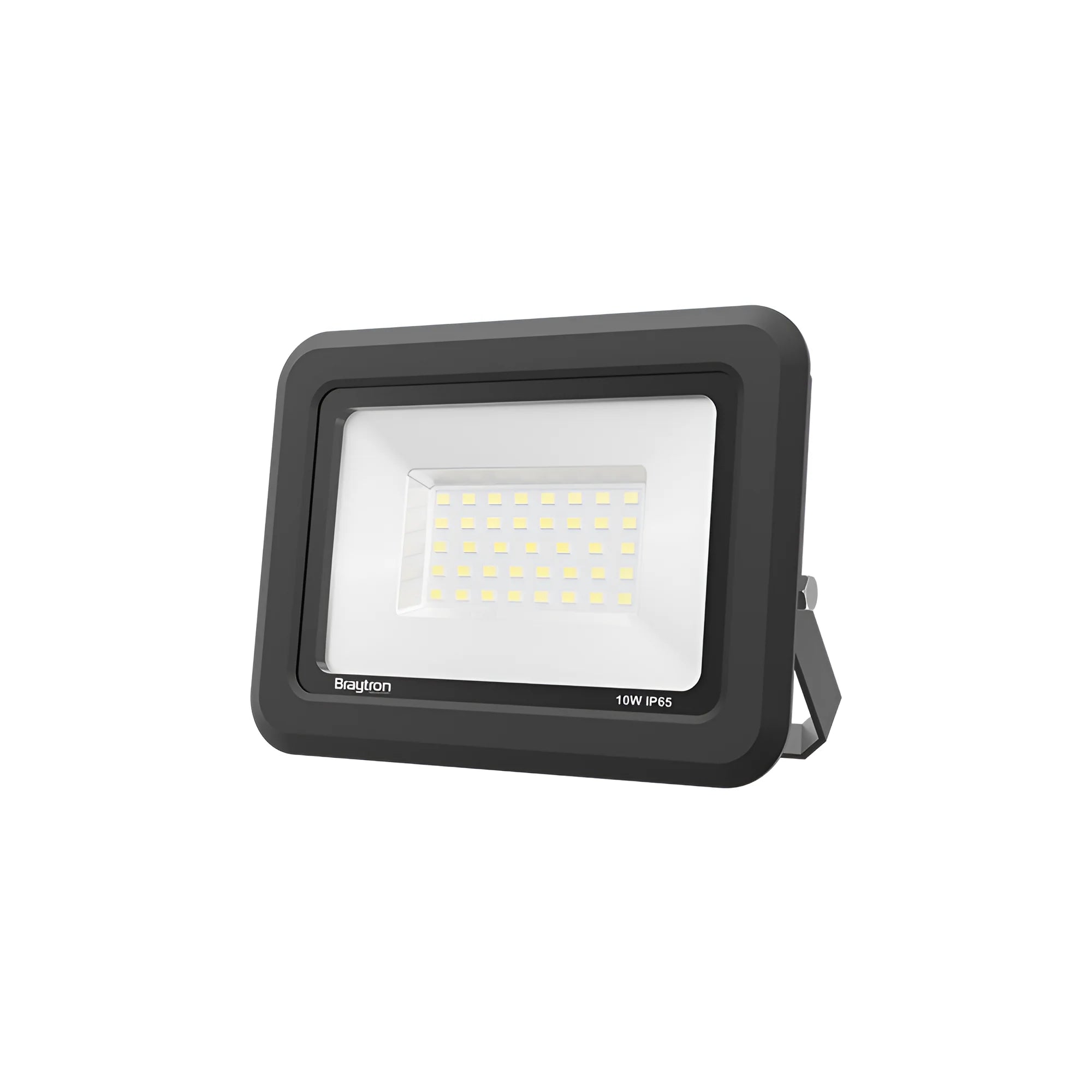 Braytron LED Fluter 10W 800lm 6500K IP65 Außen – Schwarz