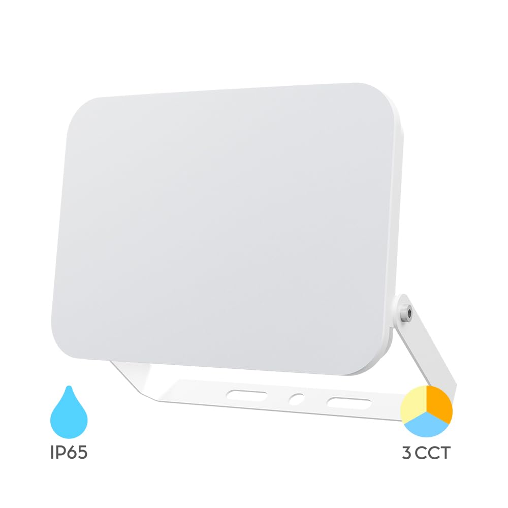 LED Flutlichtstrahler 100W 9500lm IP65 3CCT Außen Hof