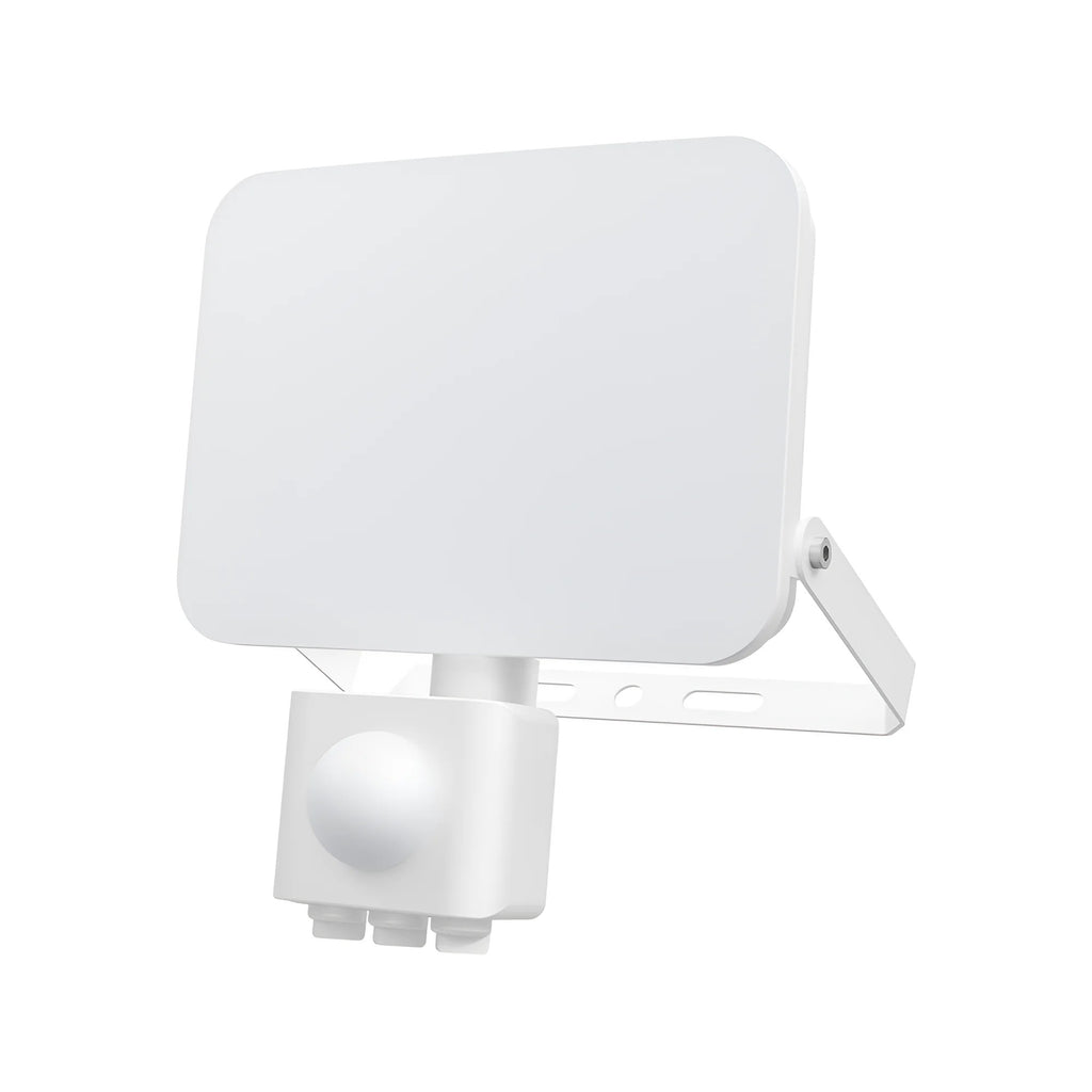 Braytron LED Außenstrahler Fassadenstrahler 30W mit Bewegungsmelder IP65 2850lm 3CCT Fluter weiß – Bild 1