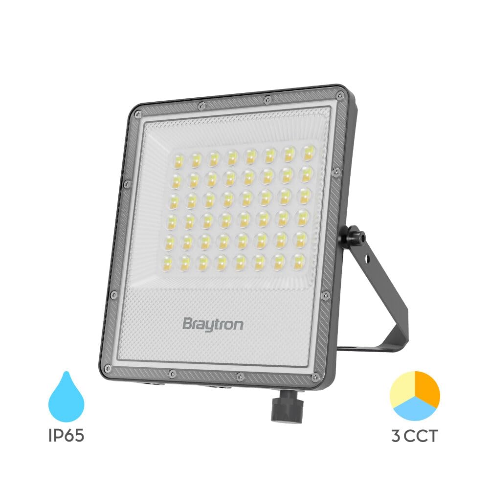 Braytron LED Flutlicht Außen IP65 – LED Strahler mit 3CCT Farbwahl 300