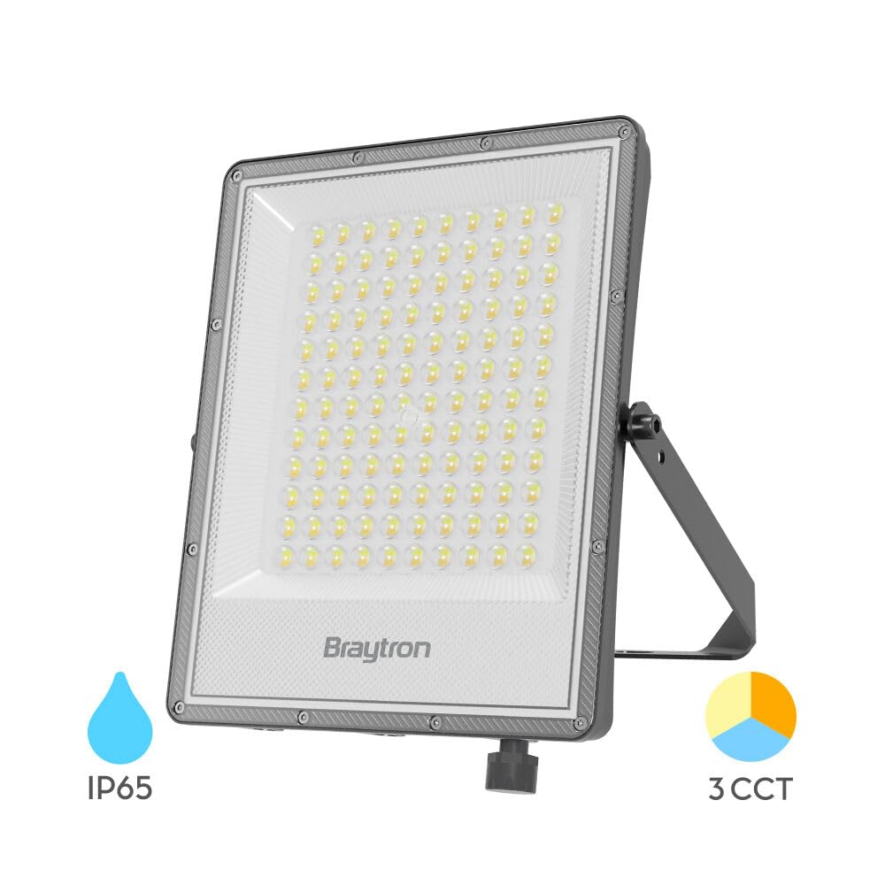 Braytron LED Flutlicht Außen IP65 – LED Strahler mit 3CCT Farbwahl 300