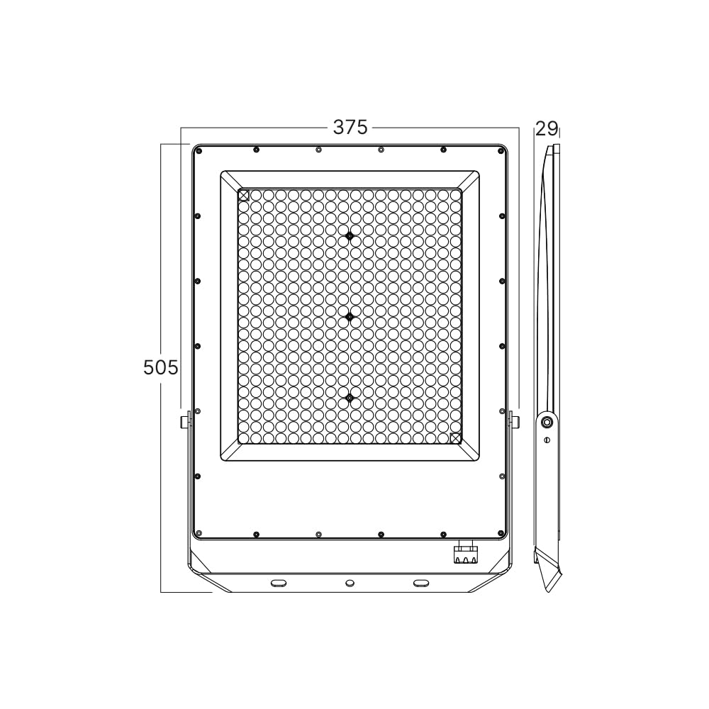 LED Fluter 300 W IP65 3CCT | PurpleLights – Bild 8