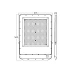 LED Fluter 300 W IP65 3CCT | PurpleLights – Bild 8