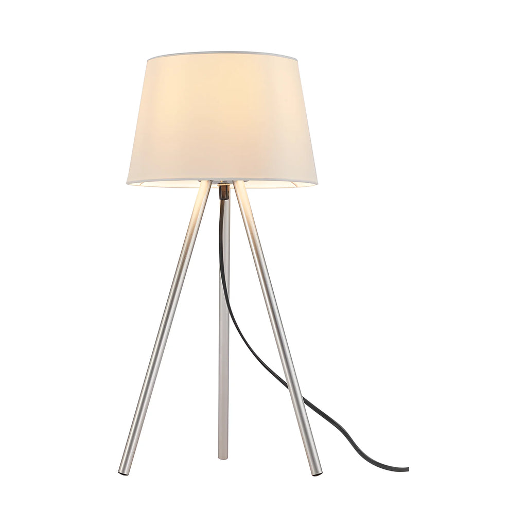 Braytron Tischleuchte – Moderne 3-Bein Lampe mit E27 Fassung – Maßzeichnung