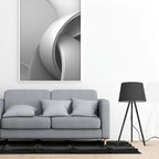 Braytron Tischleuchte – Moderne 3-Bein Lampe mit E27 Fassung schwarz – Bild 3
