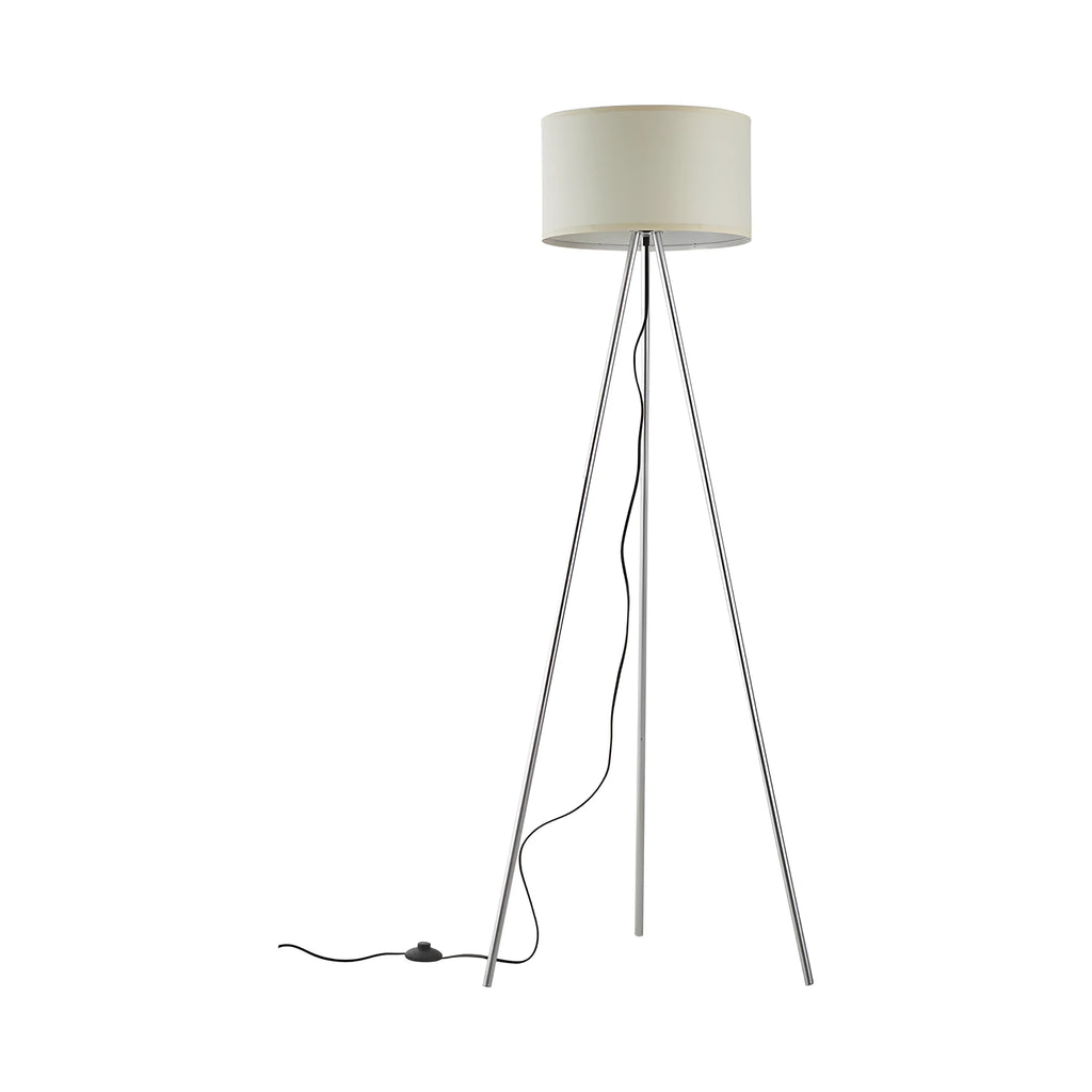 Braytron Stehleuchte Beige– 3-Bein, 155 cm, sat. Kunststoffschirm, E27 – Bild 4