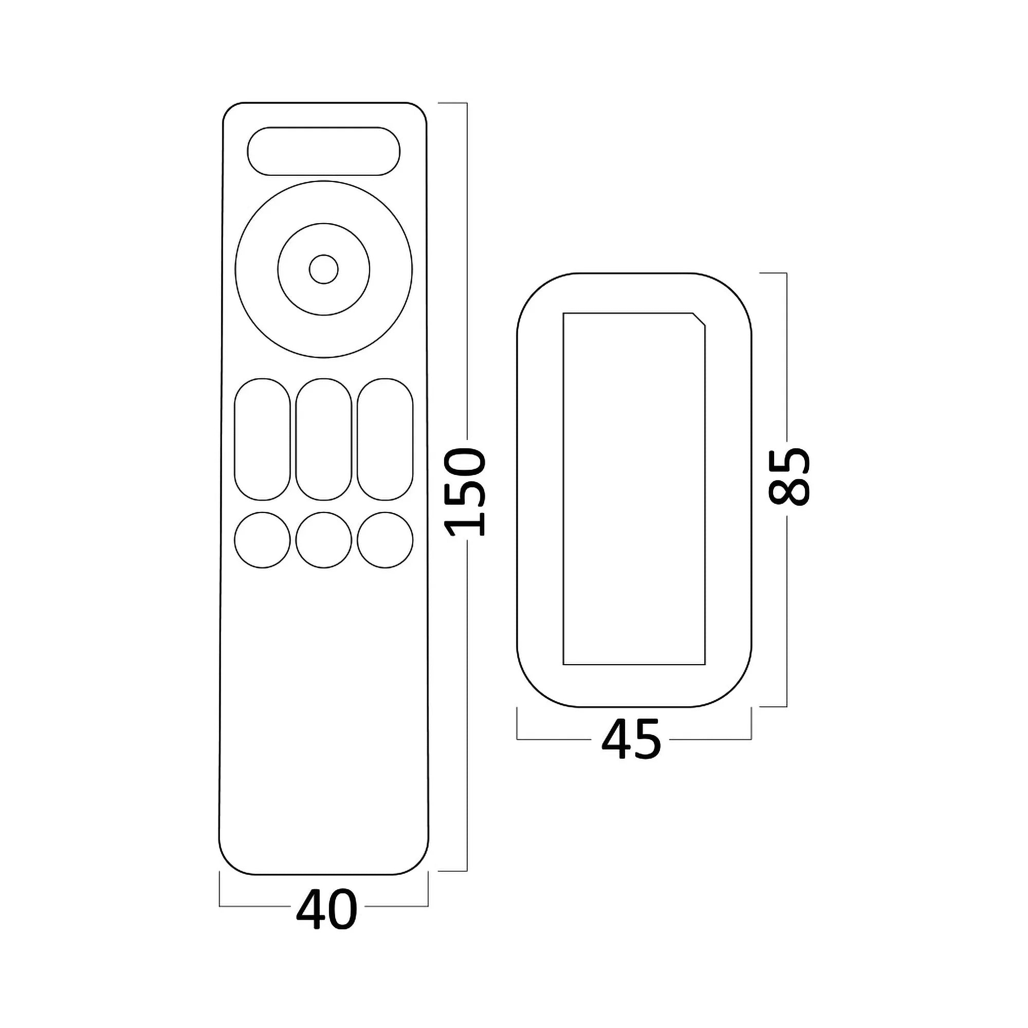Braytron RGBW+CW LED-Controller 5-Kanal mit Funk-Fernbedienung