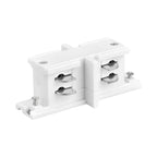 Mittelverbinder 3-Phasen Stromschiene 230V gerade Weiß