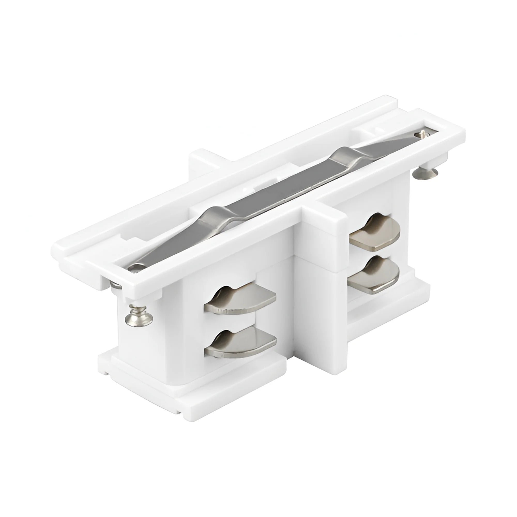 Mittelverbinder 3-Phasen Stromschiene 230V gerade Weiß – Bild 3