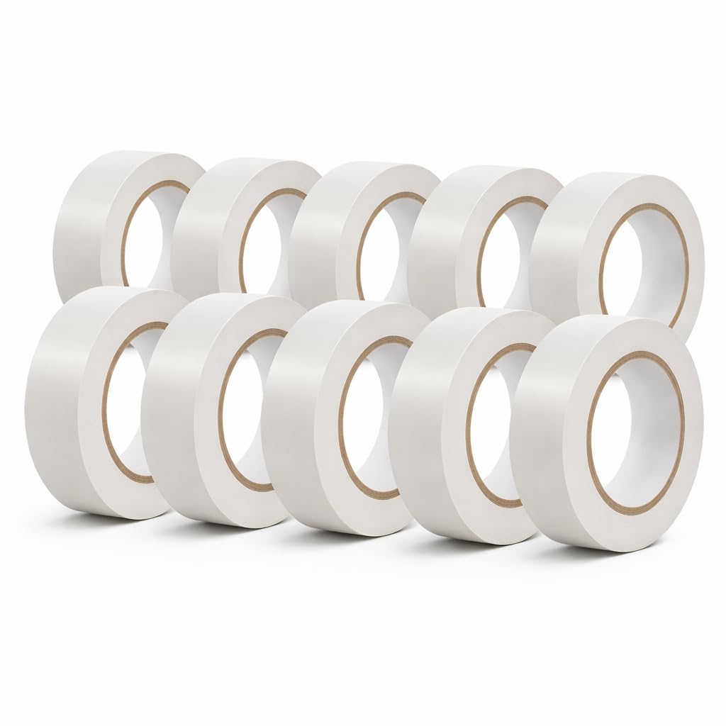Braytron Isolierband Weiß 19x18m – PVC Elektroband 10er Set – Bild 6