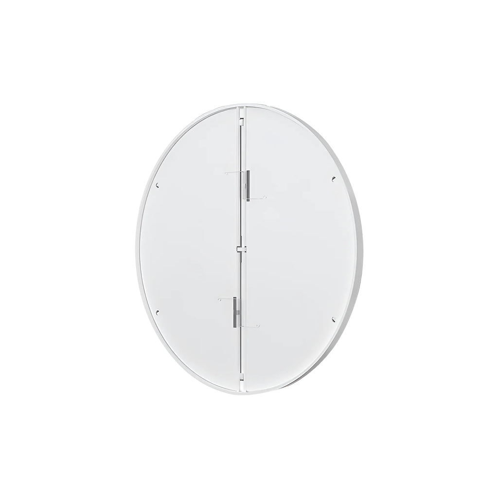 Braytron Rückstauklappe Ø100 mm (4") gegen Zugluft & Gerüche, Weiß