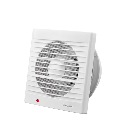 Braytron Badlüfter Ø120 mm Wandlüfter WC Küche Ventilator Leise 35 dB 160 m³/h 16W – Bild 6