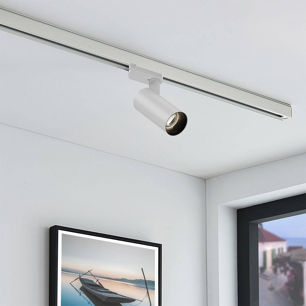 Braytron 3-Phasen Stromschiene 1m Weiß für Schienensystem Schienenbeleuchtung 230V – Bild 2