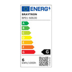 6W LED Einbaustrahler Deckenspot Ultra Flach Einbauleuchte Einbauspot 230V IP40 6500K Kaltweiß – Bild 8