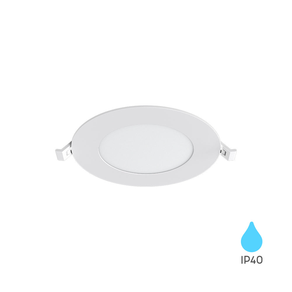 9W LED Panel Einbaustrahler Deckenspot Ultraflach Einbauleuchte Einbauspot 230V IP40 3000K Warmweiß – Bild 8