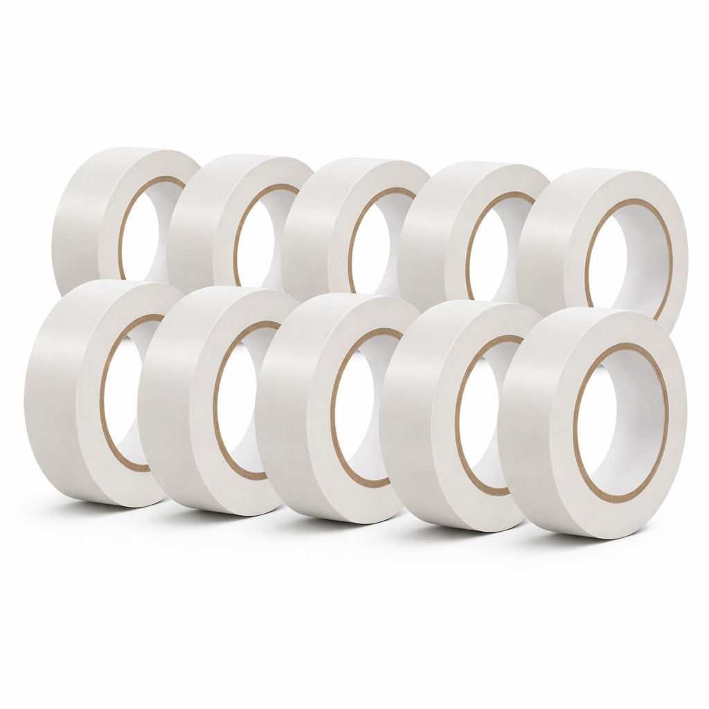 Braytron Isolierband Weiß 19x18m – PVC Elektroband 10er Set