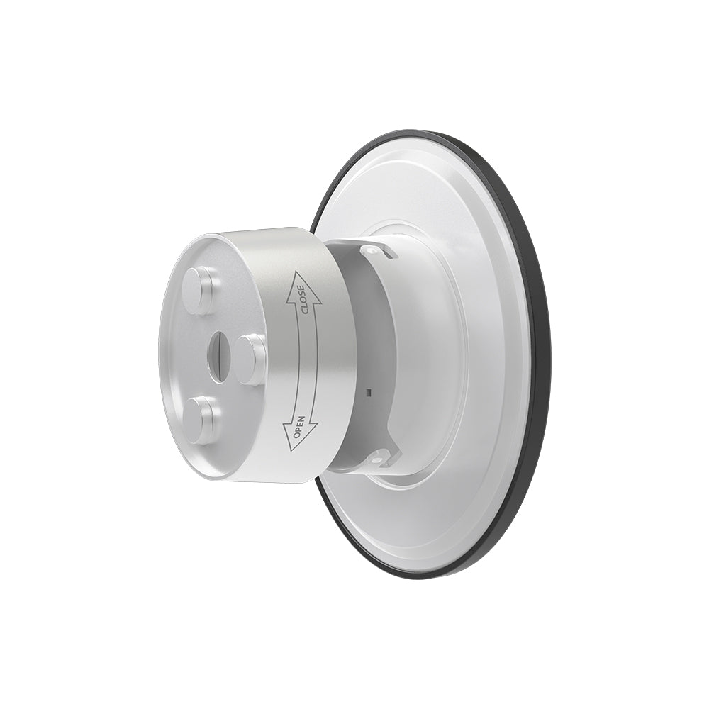 LED 8W Ø120 mm Wandleuchte Designer Wandlicht Rund Schwarz indirekte Beleuchtung IP65 3000-6500K – Bild 5