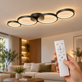 Braytron BH17-04091 LED-Deckenleuchte mit weißer Fernbedienung – Wohnraum-Motiv 1