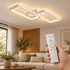 Braytron BH17-04490 LED-Deckenleuchte mit weißer Fernbedienung – Wohnraum-Motiv 1