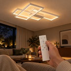 Braytron BH17-04590 LED-Deckenleuchte mit weißer Fernbedienung – Wohnraum-Motiv 5