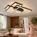 Braytron BH17-04591 LED-Deckenleuchte mit weißer Fernbedienung – Wohnraum-Motiv 1