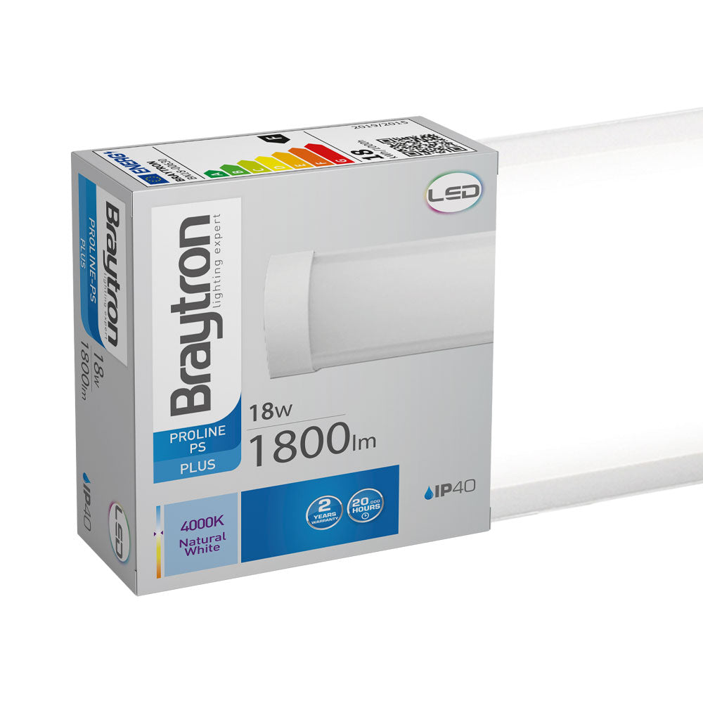 LED Werkstattleuchte Lichtleiste 60cm 18W 1800lm 4000K – Bild 8