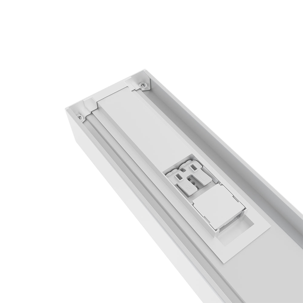 LED Lichtleiste 60 cm eckig 18W 2160 Lumen, Neutralweiß 4000K, Batten Leuchte Kunststoff Braytron – Bild 12