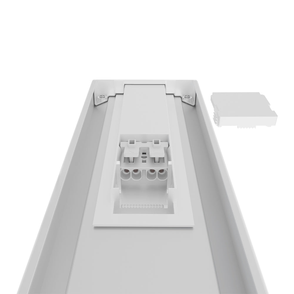 LED Lichtleiste 60 cm eckig 18W 2160 Lumen, Neutralweiß 4000K, Batten Leuchte Kunststoff Braytron – Bild 14