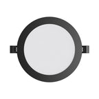 Braytron 12W LED Panel Dimmbar Einbauspot Einbaustrahler Deckenstrahler Flach IP40 CCT 3in1 schwarz – Bild 4