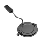 Braytron 12W LED Panel Dimmbar Einbauspot Einbaustrahler Deckenstrahler Flach IP40 CCT 3in1 schwarz – Bild 5