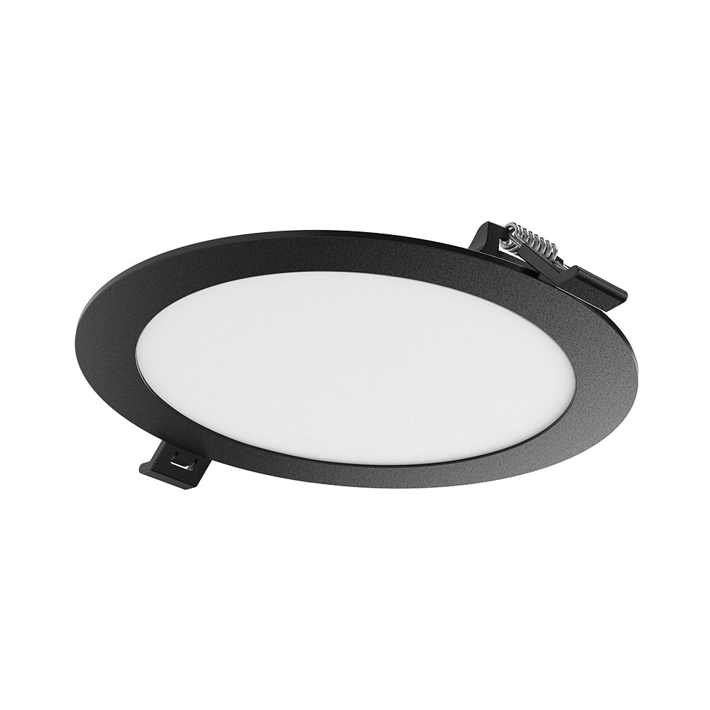 Braytron 12W LED Panel Dimmbar Einbauspot Einbaustrahler Deckenstrahler Flach IP40 CCT 3in1 schwarz – Bild 7
